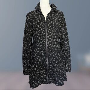 Kozan | Black & White Zip Jacket | Like New